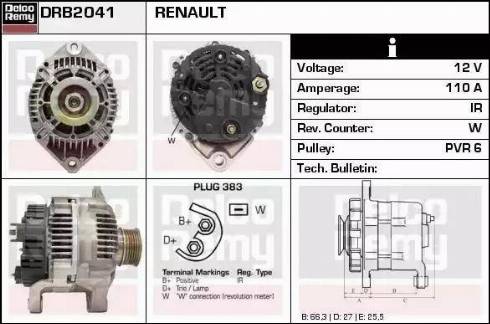 Remy DRB2041 - Ģenerators ps1.lv