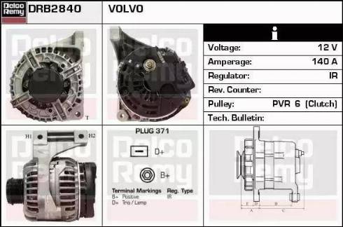 Remy DRB2840 - Ģenerators ps1.lv