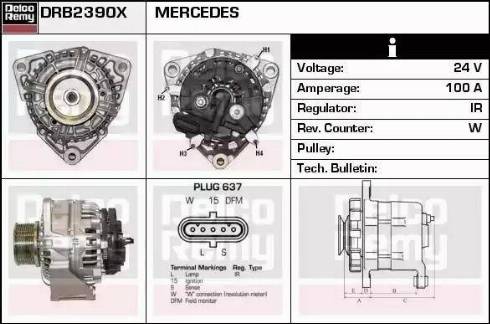 Remy DRB2390X - Ģenerators ps1.lv