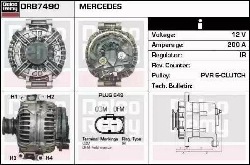 Remy DRB7490 - Ģenerators ps1.lv