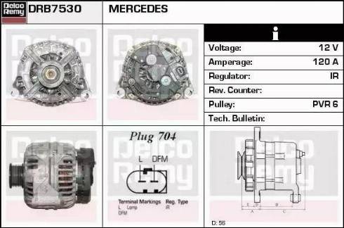 Remy DRB7530 - Ģenerators ps1.lv