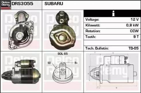 Remy DRS3055 - Starteris ps1.lv