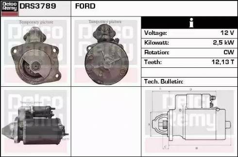 Remy DRS3789 - Starteris ps1.lv