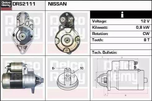 Remy DRS2111 - Starteris ps1.lv