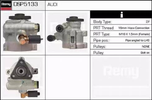 Remy DSP5133 - Hidrosūknis, Stūres iekārta ps1.lv