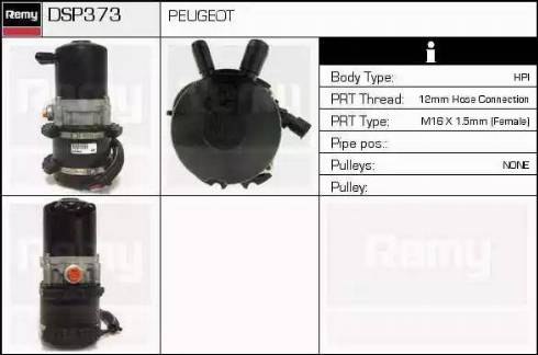 Remy DSP373 - Hidrosūknis, Stūres iekārta ps1.lv