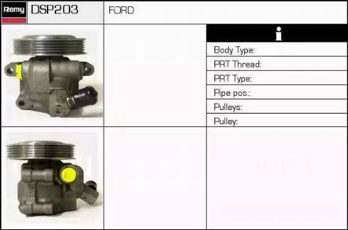 Remy DSP203 - Hidrosūknis, Stūres iekārta ps1.lv