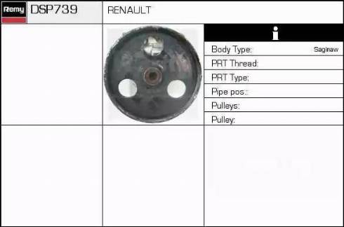 Remy DSP739 - Hidrosūknis, Stūres iekārta ps1.lv