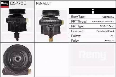 Remy DSP730 - Hidrosūknis, Stūres iekārta ps1.lv