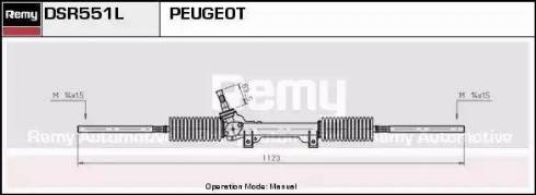 Remy DSR551L - Stūres mehānisms ps1.lv