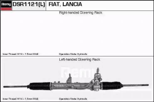 Remy DSR1121L - Stūres mehānisms ps1.lv