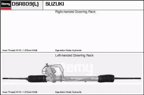 Remy DSR809L - Stūres mehānisms ps1.lv