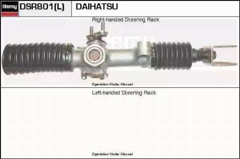 Remy DSR801L - Stūres mehānisms ps1.lv