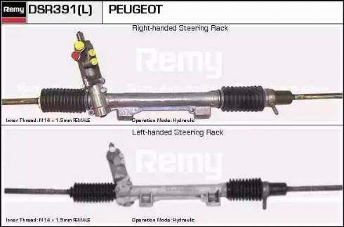 Remy DSR391L - Stūres mehānisms ps1.lv