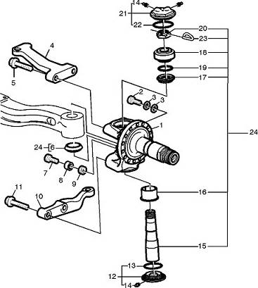 RENAULT TRUCKS 7485 133 870 - Remkomplekts, Grozāmass rēdze ps1.lv