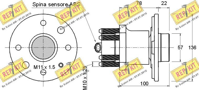 REPKIT RKB0928 - Riteņa rumba ps1.lv