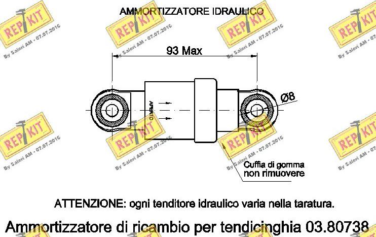 REPKIT RKT3366 - Demferis, Ķīļrievu siksna ps1.lv