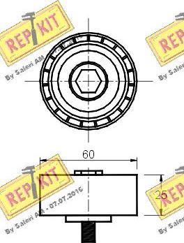 REPKIT RKT2053 - Parazīt / Vadrullītis, Ķīļrievu siksna ps1.lv