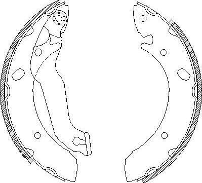 Alpha Brakes HST-HY-500 - Bremžu loku komplekts ps1.lv