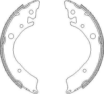 Alpha Brakes HST-HD-010 - Bremžu loku komplekts ps1.lv