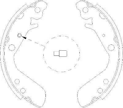 Alpha Brakes HST-HD-017 - Bremžu loku komplekts ps1.lv