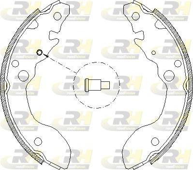 Roadhouse 4124.00 - Bremžu loki ps1.lv