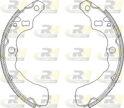 Roadhouse 4381.00 - Bremžu loki ps1.lv