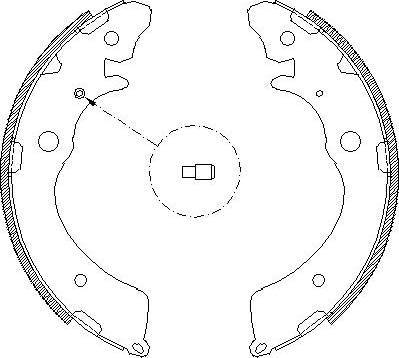 Alpha Brakes HST-HD-011 - Bremžu loku komplekts ps1.lv