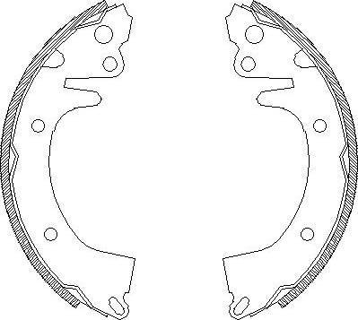 Alpha Brakes HST-HY-504 - Bremžu loku komplekts ps1.lv