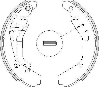 Alpha Brakes HST-SU-025 - Bremžu loku komplekts ps1.lv