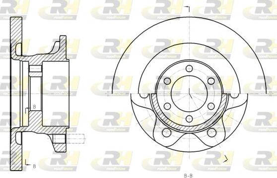 Roadhouse 61308.00 - Bremžu diski ps1.lv