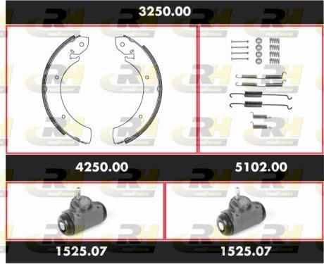 Roadhouse 3250.00 - Bremžu loku komplekts ps1.lv