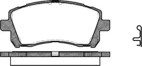 Alpha Brakes HKP-SB-011 - Bremžu uzliku kompl., Disku bremzes ps1.lv