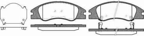 Alpha Brakes HKP-KA-322 - Bremžu uzliku kompl., Disku bremzes ps1.lv