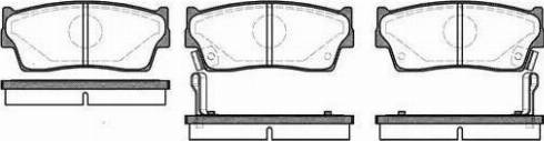 Alpha Brakes HKP-SU-006 - Bremžu uzliku kompl., Disku bremzes ps1.lv