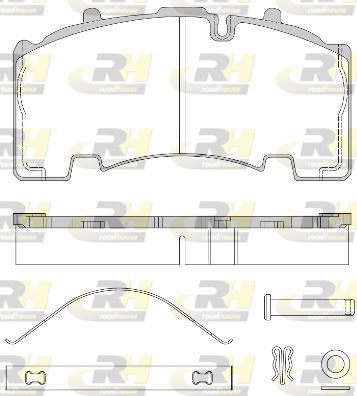 Roadhouse JSX 21555.80 - Bremžu uzliku kompl., Disku bremzes ps1.lv