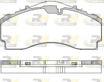 Roadhouse JSX 21704.00 - Bremžu uzliku kompl., Disku bremzes ps1.lv