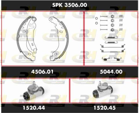 Roadhouse SPK 3506.00 - Bremžu loku komplekts ps1.lv