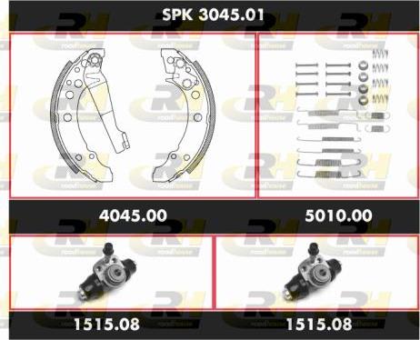 Roadhouse SPK 3045.01 - Bremžu loku komplekts ps1.lv