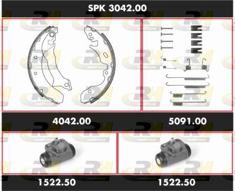 Roadhouse SPK 3042.00 - Bremžu loku komplekts ps1.lv