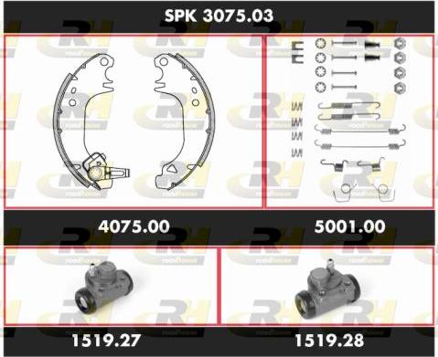 Roadhouse SPK 3075.03 - Bremžu loku komplekts ps1.lv