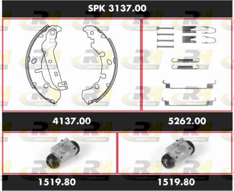 Roadhouse SPK 3137.00 - Bremžu loku komplekts ps1.lv