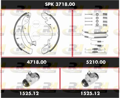 Roadhouse SPK 3718.00 - Bremžu loku komplekts ps1.lv