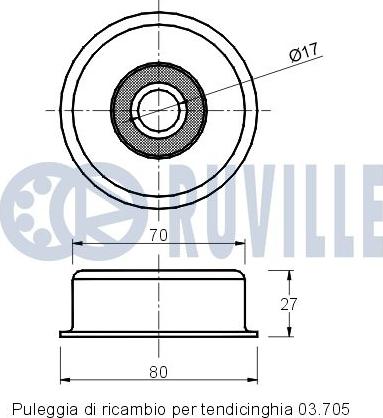 Ruville 540671 - Parazīt / Vadrullītis, Ķīļrievu siksna ps1.lv