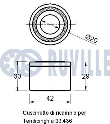 Ruville 540100 - Parazīt / Vadrullītis, Ķīļrievu siksna ps1.lv