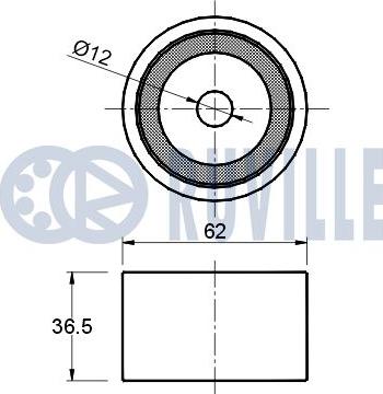 Ruville 540385 - Parazīt / Vadrullītis, Zobsiksna ps1.lv