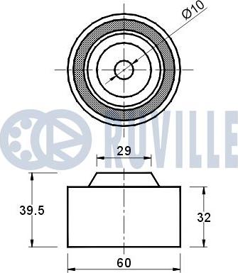 Ruville 540377 - Parazīt / Vadrullītis, Zobsiksna ps1.lv