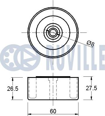 Ruville 540796 - Parazīt / Vadrullītis, Ķīļrievu siksna ps1.lv