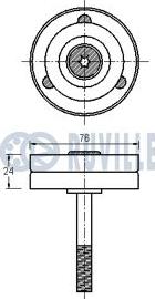 Ruville 541460 - Parazīt / Vadrullītis, Ķīļrievu siksna ps1.lv