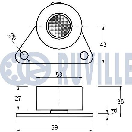 Ruville 541484 - Parazīt / Vadrullītis, Zobsiksna ps1.lv